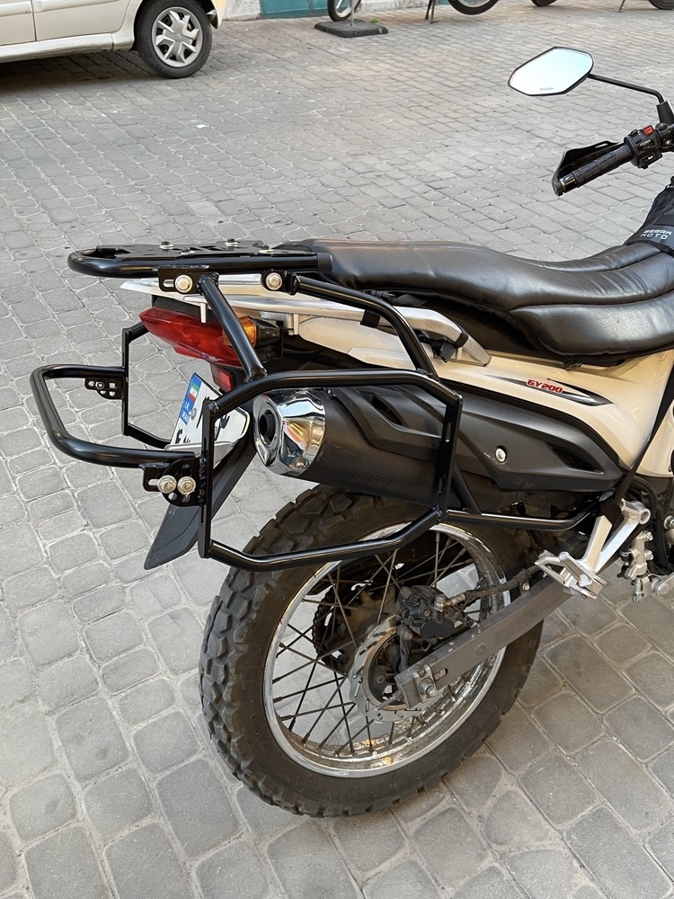 ترکبند جانبی عقب فلات و پرواز ۲۰۰ طرح crf